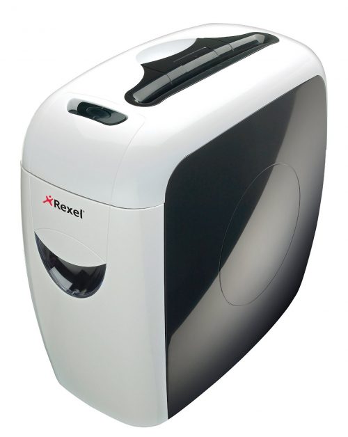 Rexel Prostyle Aktenvernichter Partikelschnitt (Sicherheitsstufe P-4) weiß