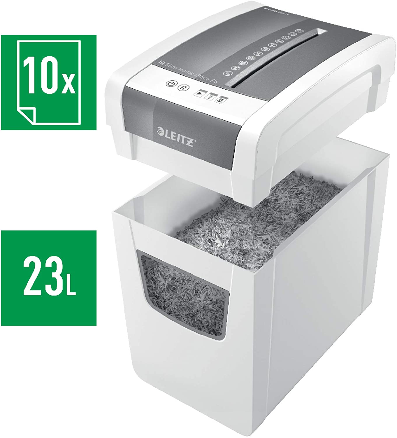 Leitz IQ SL Home Office Aktenvernichter 80010000 test