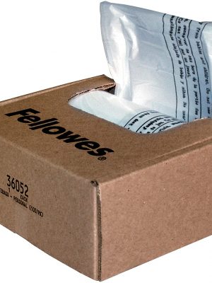 Fellowes Aktenvernichter Abfallbeutel 23-28L, 100 Stück (36052)