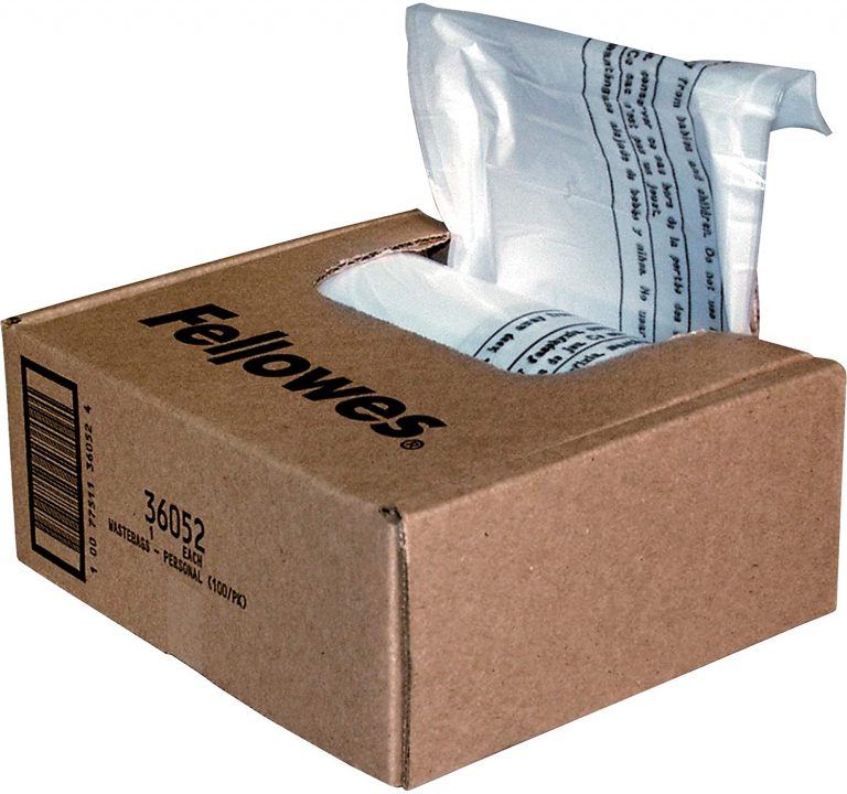 Fellowes Aktenvernichter Abfallbeutel 23-28L, 100 Stück (36052)