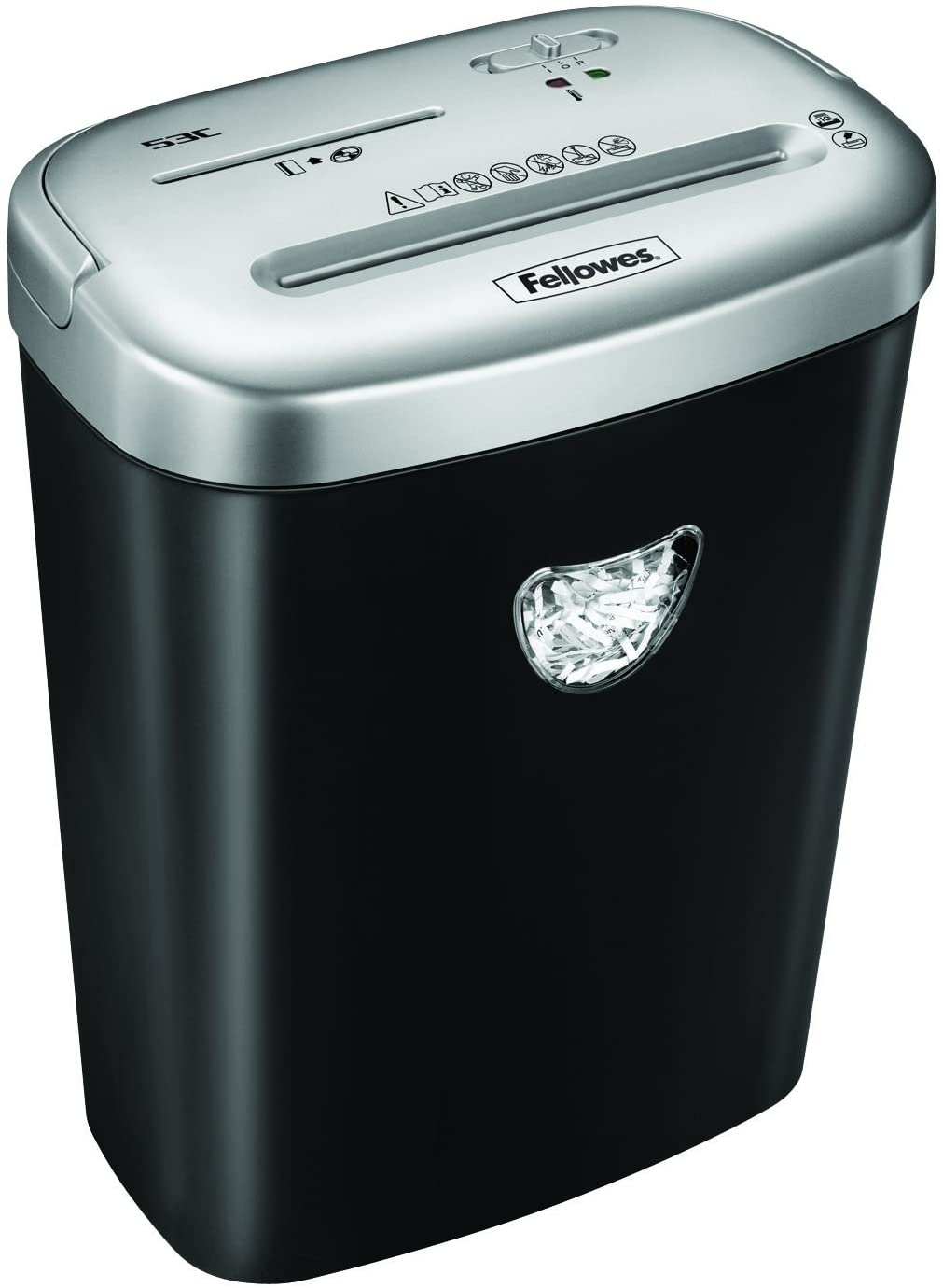 Fellowes Aktenvernichter Powershred 53C Partikelschnitt test