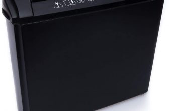 CAMRY CR1033 Papier Karten Aktenvernichter schwarz test